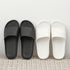 Summer Home Mens Slippers Simple Black White Shoes Non-Slip Bathroom Slides Flip Flops Indoor Women Slippers Soft Slides Slippers For Men Cloud Cushioned Slides Thick Non-Slip Pool Gym House Slipper
