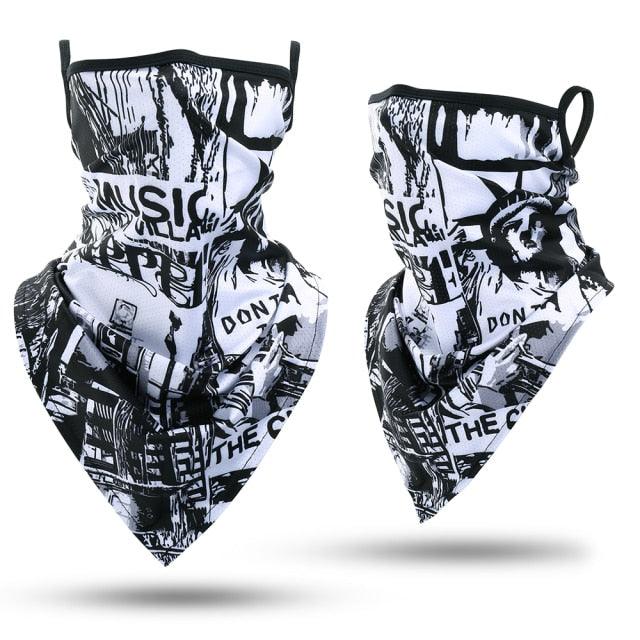 Summer Printed Triangle Bandana Running Bicycle Half Face Masks  Hunting Ski Hiking Fishing Cycling Snowboard Men Headband MTB Fishing Mask Night Reflection Bike Paintball Mask Outdoor Hunting Shamash Scarf Men Women