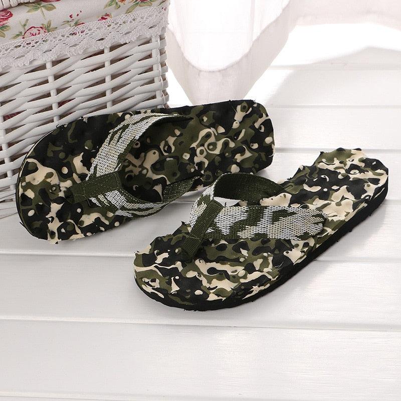 Summer Women Flip Flops Shoes Sandals Camouflage Outdoor Beach Shoes Slippers Daily Wear Casual Slippers Comfort Thong Style Flip Flops Sandals For Women With Arch Support For Comfortable Walk