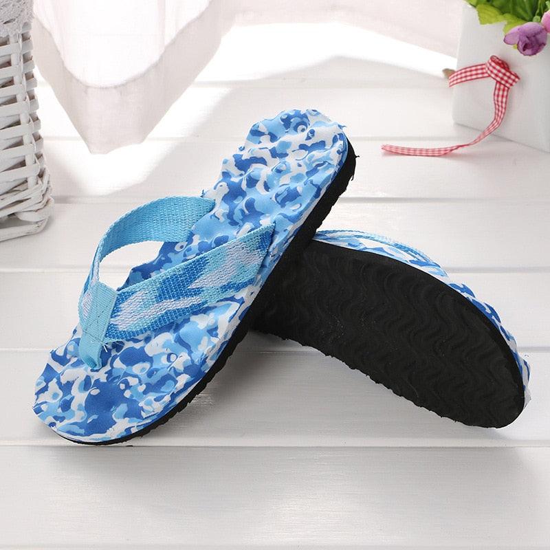 Summer Women Flip Flops Shoes Sandals Camouflage Outdoor Beach Shoes Slippers Daily Wear Casual Slippers Comfort Thong Style Flip Flops Sandals For Women With Arch Support For Comfortable Walk