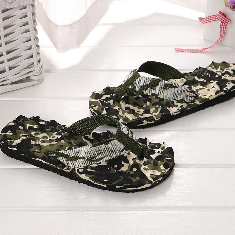 Summer Women Flip Flops Shoes Sandals Camouflage Outdoor Beach Shoes Slippers Daily Wear Casual Slippers Comfort Thong Style Flip Flops Sandals For Women With Arch Support For Comfortable Walk
