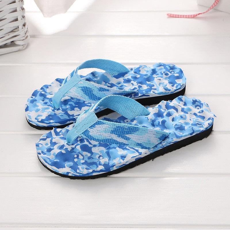 Summer Women Flip Flops Shoes Sandals Camouflage Outdoor Beach Shoes Slippers Daily Wear Casual Slippers Comfort Thong Style Flip Flops Sandals For Women With Arch Support For Comfortable Walk