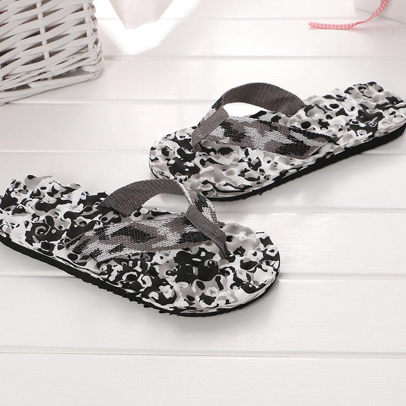 Summer Women Flip Flops Shoes Sandals Camouflage Outdoor Beach Shoes Slippers Daily Wear Casual Slippers Comfort Thong Style Flip Flops Sandals For Women With Arch Support For Comfortable Walk