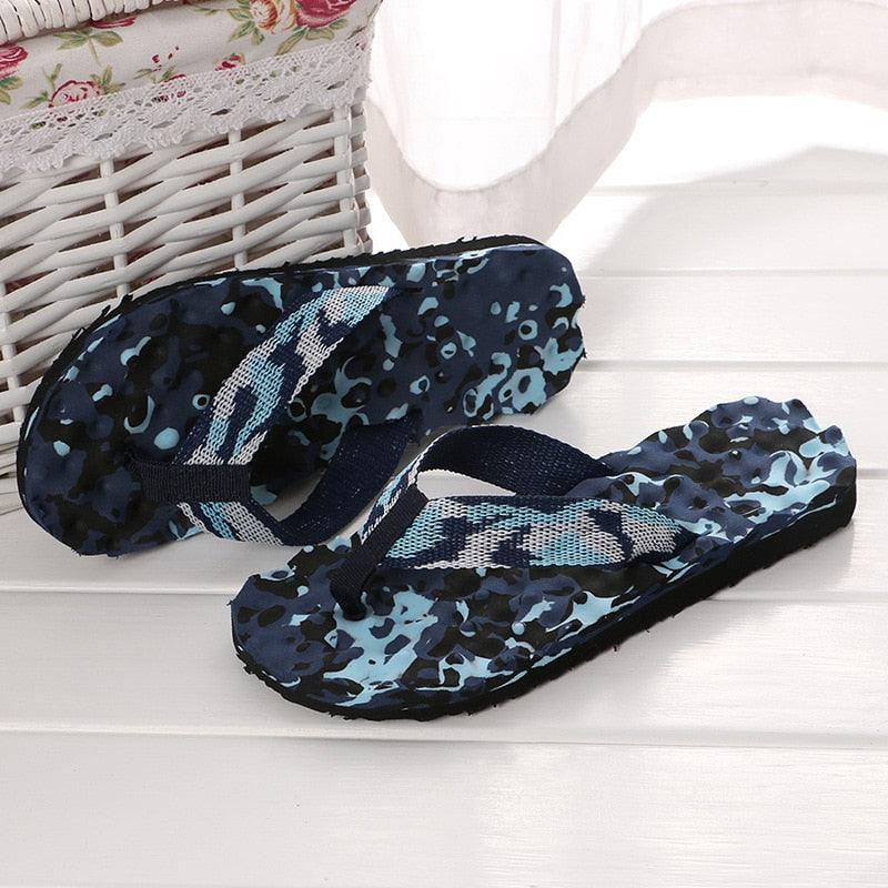 Summer Women Flip Flops Shoes Sandals Camouflage Outdoor Beach Shoes Slippers Daily Wear Casual Slippers Comfort Thong Style Flip Flops Sandals For Women With Arch Support For Comfortable Walk