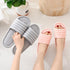 Summer Women Indoor Slippers Floor Flat Shoes Indoor Eva Flip Flops Non-Slip Bathroom Home Slippers Quick Drying Sandals EVA Anti-slip Open Toe Soft Slippers Shoes Pool Slippers