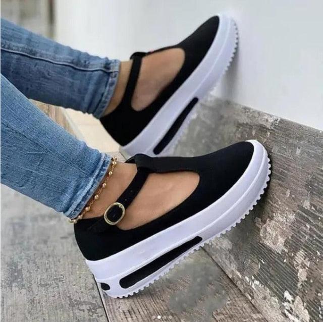 Summer Women's Sandals Vintage Shoes Woman Buckle Strap Straw Thick Bottom Flats Outdoor Platform Sandals Rubber Sole Platform Buckle Ankle Strap Open Toe Breathable Walking Sandals