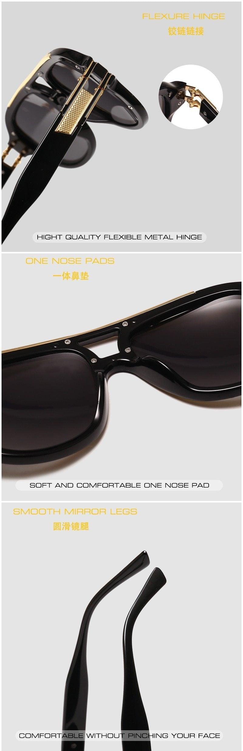 Sunglasses for Men Oversize Classic Shades Luxury & Popular Men Designer Sunglasses More Glamour & Classy Fashionable Sun Glasses For Men New Stylish & Vintage Sunglasses