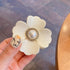 Sweet Flower Shape Hair Clips for Women Girls Hair Claw Chic Barrettes Claw Crab Hairpins Styling Bohemia Hair Jaw Clamps Medium Thick Hair Women