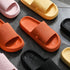 Thick Platform Bathroom Home Slippers Women Fashion Soft Sole EVA Indoor Slides Woman Sandals Summer Non-slip Flip Flops Quick Drying Open Toe Super Soft Comfy Thick Sole Home House Cloud Cushion Sandals For Indoor And Outdoor Platform Shoes