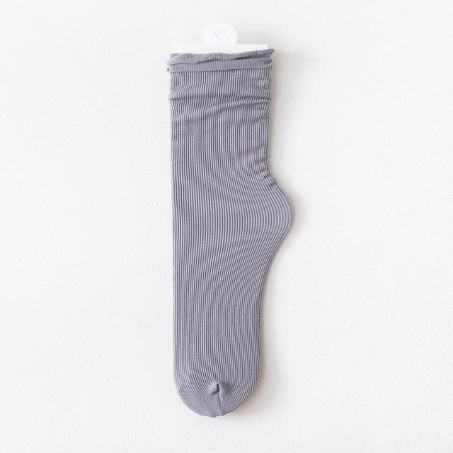 Thin Socks 31 Solid Colors Second Generation Premium Quality Socks From Breathable Cotton Classic Summer Spring Canvas Shoes Footwear Cute Unisex Socks For Men And Women