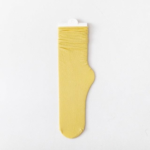 Thin Socks 31 Solid Colors Second Generation Premium Quality Socks From Breathable Cotton Classic Summer Spring Canvas Shoes Footwear Cute Unisex Socks For Men And Women