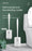 Toilet Brush and Holder Set No Dead Corners Wall-Mounted Toilet Brush Bathroom Accessories Set Toilet Brush And Bracket Set Non Slip Long Handle Soft Silicone Bristles Flexible Toilet Brush Head Wall-Mounted Drip-Proof