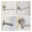 Toilet Wall Mount Toilet Paper Holder Stainless Steel Bathroom Kitchen Roll Paper Accessory Tissue Towel Accessories Holders  Tissue Roll Holders Dispenser And Hangers Wall Mounted For Bathroom  Kitchen Stainless Steel