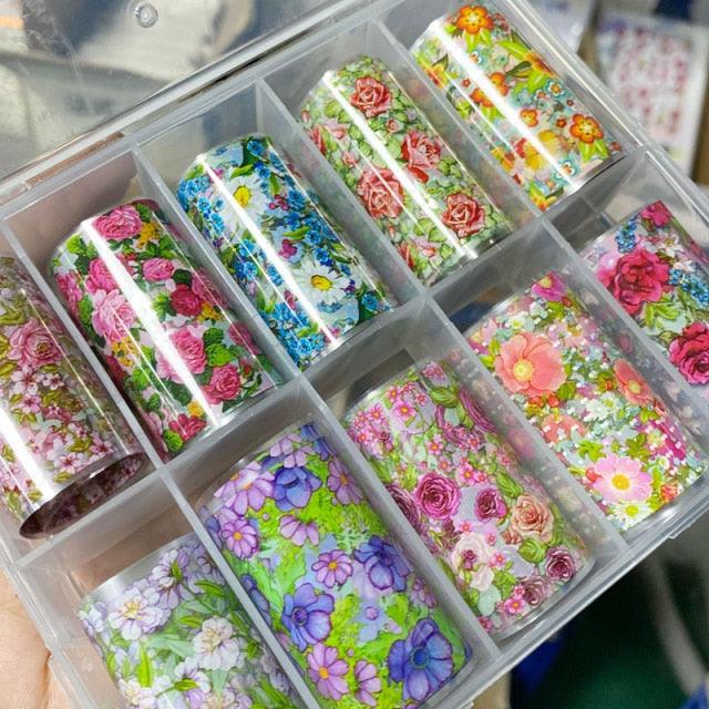 Tortoiseshell Amber Nails Tortoise Shell Nail Art Foil Transfer Decals Wraps Tips Nail Manicure Decorations Leopard Nail Foil Transfer Stickers Leopard Snake Laser Gold Design Nail Foil Decals Art Sticker for Women Manicure Tips