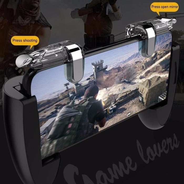Transparent Simple Joystick Shooting Key Button Trigger Controller Gamepad Gaming Controller Compatible With Smartphones Mobile - STEVVEX Game - 221, best quality joystick, Controller for games, game, Game Controller, Game Pad, gamepad joystick, joystick, joystick for games, lightweight Game Pad, mobile games accessories, portable Game Pad, Quality Game Pad, Simple Controller, Simple Game Controller, sustainable joystick, trigger fire button - Stevvex.com