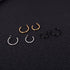 Trendy New Titanium Steel Punk Clip on Fake Piercing Ear Nose Lip Rings Unisex Nose Ring Women Septum Nose Ring Clips Septum Ring Hoop Cartilage Tragus Helix Small Piercing Nose Rings Hoop Cartilage Earring  Body Jewelry