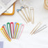 U Shape Hair Sticks Women Hairclip Simplicity Colorful Girls Hairpins Hair Sticks Hair Accessories Headwear French Hair Pin Hairstyle Chignon for Women