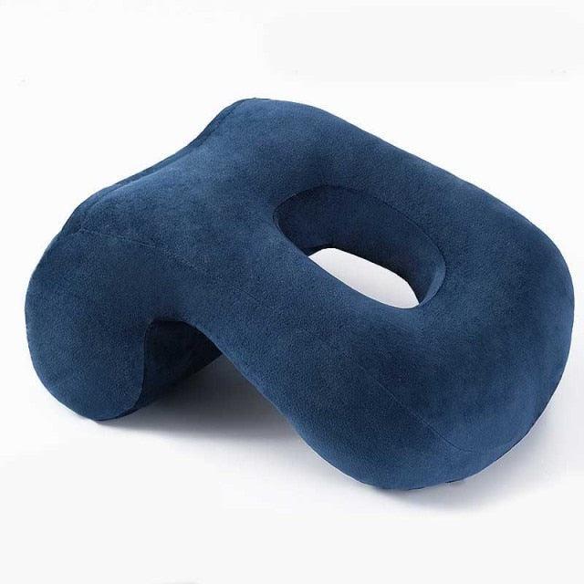 U-Shaped Desk Nap Pillow Neck Supporter Seat Cushion Headrest Travel Airplane Nap Pad  with Arm Rest Travel Pillow for Neck and Head  Comfort for Airplane Car and Desk Memory Foam Neck Pillow, Travel Pillow for Airplanes Car Camping Office School