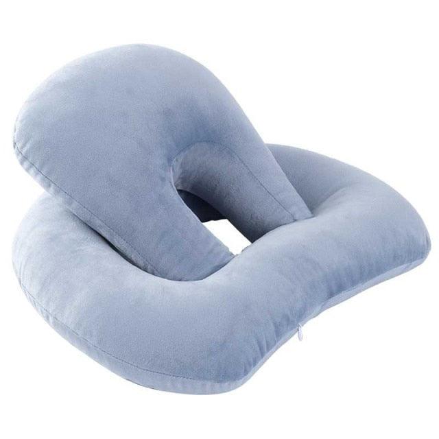 U-Shaped Desk Nap Pillow Neck Supporter Seat Cushion Headrest Travel Airplane Nap Pad  with Arm Rest Travel Pillow for Neck and Head  Comfort for Airplane Car and Desk Memory Foam Neck Pillow, Travel Pillow for Airplanes Car Camping Office School