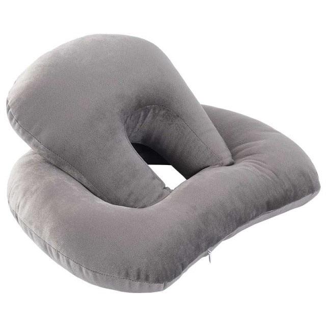 U-Shaped Desk Nap Pillow Neck Supporter Seat Cushion Headrest Travel Airplane Nap Pad  with Arm Rest Travel Pillow for Neck and Head  Comfort for Airplane Car and Desk Memory Foam Neck Pillow, Travel Pillow for Airplanes Car Camping Office School