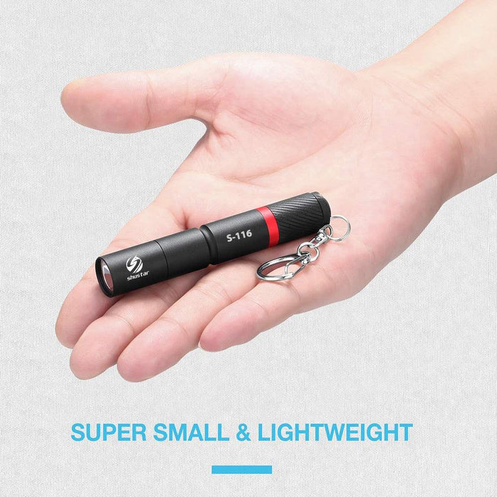 Ultra Small LED Keychain Flashlights, Rugged Mini Pocket Flashlight Water Resistant Small Pocket Pen-Light For Hurricane Supplies LED Flashlight Lamp Beads Waterproof Pen Light Portable For Emergency Camping Outdoor