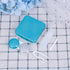 Unisex Cute Contact Lens Case Travel Glasses Lenses Box Eyes Care Kit Holder Container Lens Case Contact Lens Containers Remover Kit Set With Mirror Eye Remover Tool