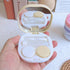 Unisex Cute Contact Lens Case Travel Glasses Lenses Box Eyes Care Kit Holder Container Lens Case Contact Lens Containers Remover Kit Set With Mirror Eye Remover Tool