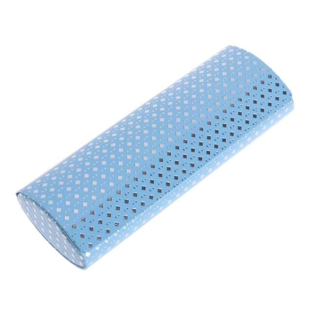 Unisex Fashion Men Women Glasses Case Protective Box Sunglasses Optical Reading Eyeglasses Clamshell Eyeglasses Case Portable Glasses Protection Case PU Leather  Eyeglass Case Colorful Black White Design