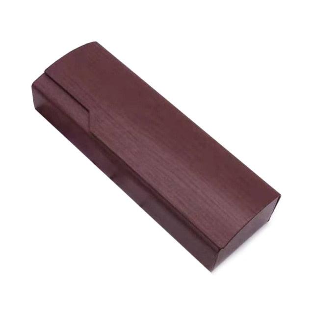 Unisex Fashion Men Women Glasses Case Protective Box Sunglasses Optical Reading Eyeglasses Clamshell Eyeglasses Case Portable Glasses Protection Case PU Leather  Eyeglass Case Colorful Black White Design