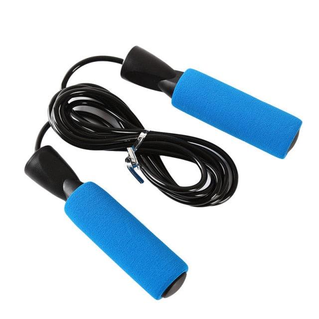 Unisex Fitness  Jump Ropes With Counter Sports Fitness Adjustable Fast Speed Counting Jump Skip Rope Wire Calories Counting Cordless Rope Skipping For Adult Boys Girls