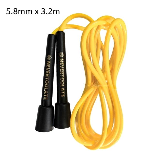 Unisex Jump Rope Stripe Ropes With Plastic Handles For Any Skill Level Sports Segmented Jump Rope For Outdoor Fitness Gym Men Women Kids Best For Sports Outdoors Jumping Rope 2.9m