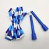 Unisex Jump Rope Stripe Ropes With Plastic Handles For Any Skill Level Sports Segmented Jump Rope For Outdoor Fitness Gym Men Women Kids Best For Sports Outdoors Jumping Rope 2.9m