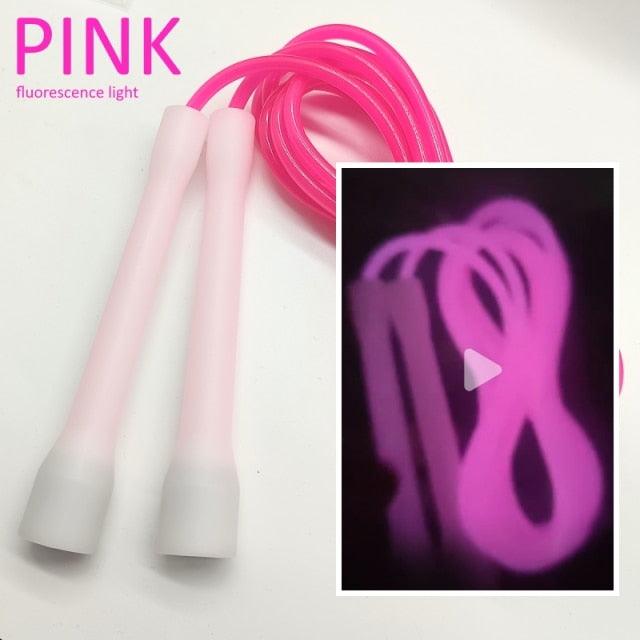 Unisex Jump Rope Stripe Ropes With Plastic Handles For Any Skill Level Sports Segmented Jump Rope For Outdoor Fitness Gym Men Women Kids Best For Sports Outdoors Jumping Rope 2.9m