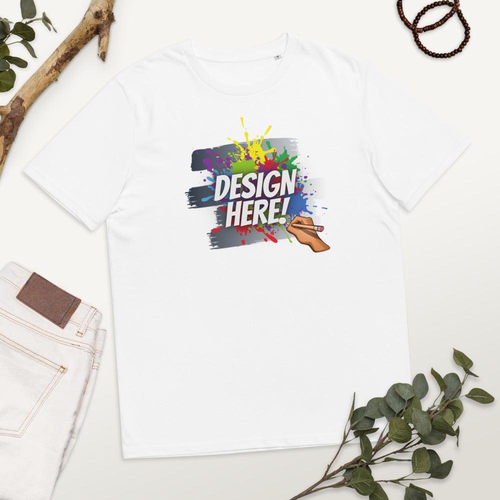 Custom Front Print Shirt for Men Women Personalized Add Your Image T-Shirt Add Your Text Photo - Front Print Unisex Organic Cotton T-shirt Ideal for Special moments or Gift - STEVVEX POD - 1000, customise t shirt, designed t shirt, frong side print on demand t shirt, gift for her, gift for him, gift t shirt, image t shirt, logo clotes, Men print on demand t shirt, print on demand gift, Print on demand t shirt, text t shirt, Women print on demand t shirt - Stevvex.com