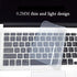 Universal Laptop Cover Keyboard Skin Dustproof Waterproof Soft Silicone Protector Generic For Gaming Laptop Keyboard Skin Protector For Gaming Lovers