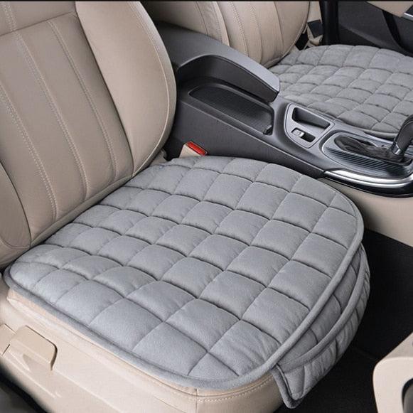 Universal Winter Warm Car Seat Cover Cushion Anti-slip Front Chair Seat Breathable Pad Car Seat Protector Seat Covers Car Seat Breathable Anti Slip Car Seat Cushion Cover Pad Mat Nonslip Winter Warm Lattice Pattern Protector Auto Chair Cushion for Cars