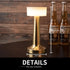 USB Dimming Bar Desk Lamp Hotel Coffee Shop Wireless Charging Touch Bedroom Bedside LED Restaurant Table Lights Art Night Light Decorative Table Lamp Cute Study Lamps for Bedroom Décor