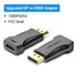 Vention DP To HDMI Adapter And 4K DP To HDMI Video Audio Converter for PC Laptop Projector Monitor - STEVVEX Cable - 220, ABS shell, audio convertor, cable, cables, classic DP to HDMI adapter, convertor for computer, convertor for laptop, convertor for monitors, display port, DP to HDMI, HDMI ADAPTER, projector display, vention display Port, video audio convertor, video convertor - Stevvex.com