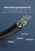 Black Gold Ethernet Cable Cat7 RJ45 Lan Cable SSTP Network Internet Fast LAN Wire Network Gold Plated Patch Cord Cable For PC Router Laptop Cable Ethernet - STEVVEX Cable - 220, Adapter cables, cable, cable connector, cable for computer, cable for PC, CAT7 Ethernet Cable, Cat7 RJ45 Lan Cable, Ethernet LAN Cable, Fast LAN Wire Network, Gold Ethernet Cable, Internet Cable, LAN Cable, LAN Connector PC, LAN Network, LAN Network Cable, Network Ethernet LAN Cable, Network LAN Cable - Stevvex.com