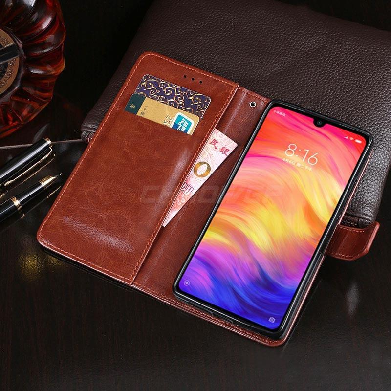 Vintage Business Case For Xiaomi Redmi Note 7 6 5 pro 5A 4X 4 Global Redmi 6 pro 6a 5 plus S2 Mi A1 A2 Lite Mi 9 8 6 SE F1  Protective Case with Card Slot Holder Hidden Magnetic Closure Shockproof Wallet Cover