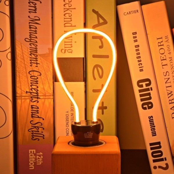 Vintage Chandelier Light Bulbs LED Filament Clear Glass Candle Lamp Bulb LED Soft Filament Light Bulb Home Lamp Ampoule Incandescent Bulb Holiday Lighting Decor