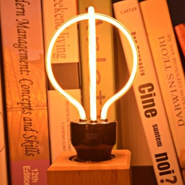 Vintage Chandelier Light Bulbs LED Filament Clear Glass Candle Lamp Bulb LED Soft Filament Light Bulb Home Lamp Ampoule Incandescent Bulb Holiday Lighting Decor