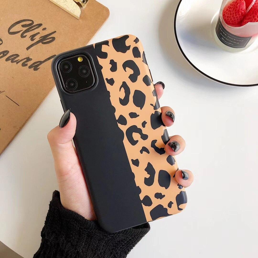 Vintage Glitter Leopard Print Phone Case for iPhone 13 12 11 14 Pro Max Leopard Marble Cover Cute Print Pattern Vintage Cheetah Glitter Translucent Clear Soft Slim Protective Phone Case for Women