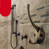 Vintage Hangers Hook Zinc Alloy Wall Hook Bronze Cloth Coat Bag Hat Hanging Hooks Bathroom Kitchen Antique Racks with Screws Vintage Antique Iron Bronze Hooks