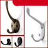 Vintage Hangers Hook Zinc Alloy Wall Hook Bronze Cloth Coat Bag Hat Hanging Hooks Bathroom Kitchen Antique Racks with Screws Vintage Antique Iron Bronze Hooks