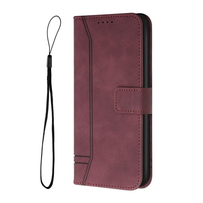 Vintage High Quality PU Leather Wallet Case Wrist Strap Heart Shaped Embossed Phone Case For Xiaomi Redmi 10C Case Redmi 10C Retro Wallet Leather Flip Phone Case For Xiomi Xiaomi Redmi10C 10 C Protect Cover