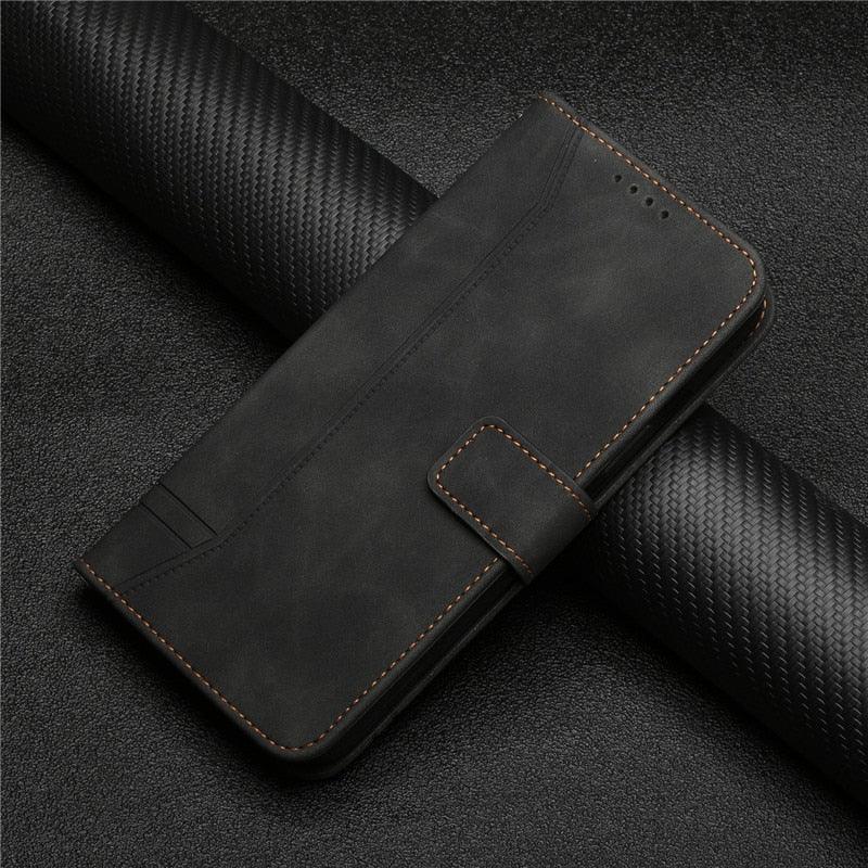Vintage High Quality PU Leather Wallet Case Wrist Strap Heart Shaped Embossed Phone Case For Xiaomi Redmi 10C Case Redmi 10C Retro Wallet Leather Flip Phone Case For Xiomi Xiaomi Redmi10C 10 C Protect Cover