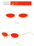 Vintage Oval Sunglasses Metal Frame Oval Sunglasses Sunglasses Retro Sunglasses For Women New Oval Shape Sunglasses For Ladies Eyewear Small Frame Sun Glasses For  Women/Men Mirror