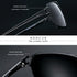 Vintage Retro Men BARCUR Design Sunglasses for Men Driving Black Sun Glasses Man Polarized Glasses Women Eyewear Accessory UV400 Sunglasses - Stevvex - Boy sunglasses, Driving sunglasses, Luxury sunglasses, Men sunglasses, Modern sunglasses, Retro sunglasses, Sunglasses, UV400 Sunglasses, Vintage sunglasses - Stevvex.com