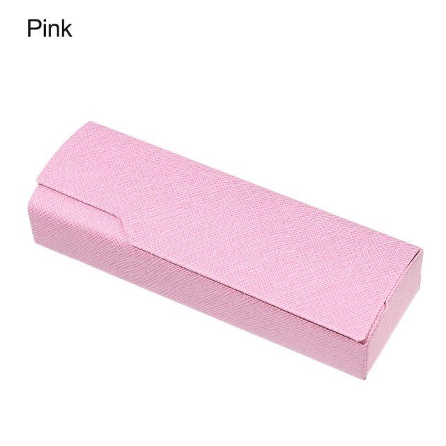 Vintage Retro Square Glasses Box Sunglasses Linen Folding Eyewear Case Optical Storage Glasses Case Hard Shell Sunglasses Foldable Protable Case Box Protective Glasses Case Holder With Magnet Closure